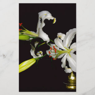 Papeterie Design irlandais - Collection de laiton et de fleu