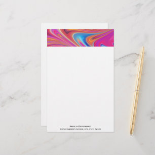 Papeterie Design Super rose Orange