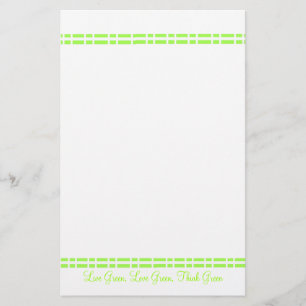 Papeterie Design vert moderne