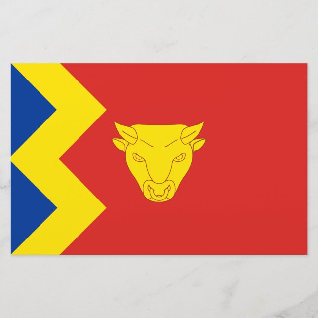 Papeterie Drapeau de Birmingham (Devant)