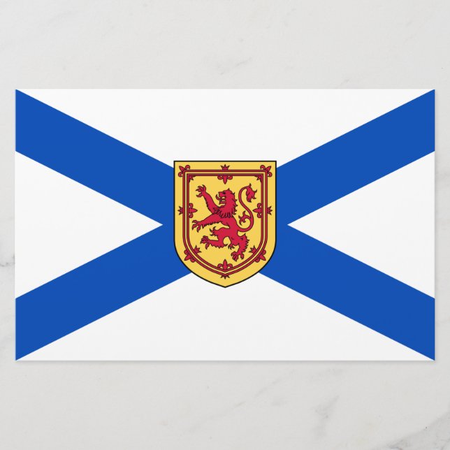 Papeterie Drapeau de la Nouvelle-Écosse (Province canadienne (Devant)