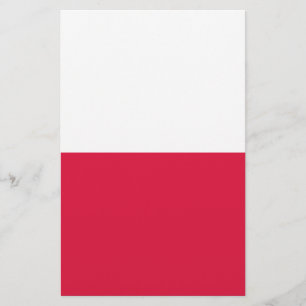Papeterie Drapeau de la Pologne
