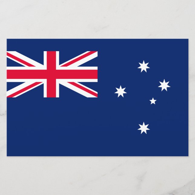 Papeterie Drapeau de l'Australie (Devant)