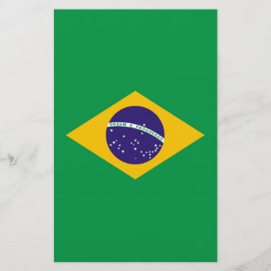 Papeterie Drapeau du Brésil Bandeira do Brasil