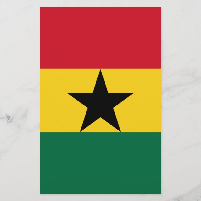 Papeterie Drapeau du Ghana (Devant)