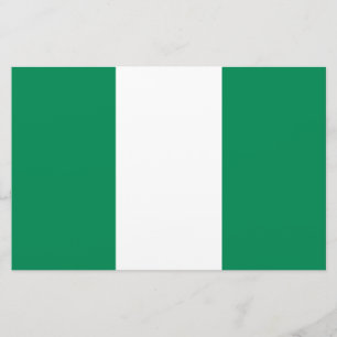 Papeterie Drapeau du Nigeria