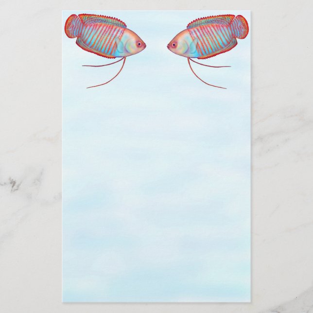 Papeterie Dwarf Gourami Fish Stationery (Devant)