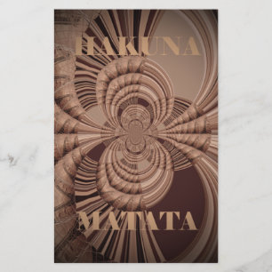 Papeterie Earthy Hakuna Matata