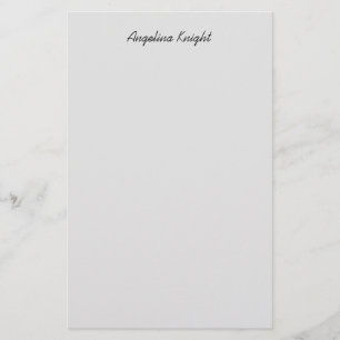 Papeterie Écriture manuscrite élégante stylée tendance uniqu