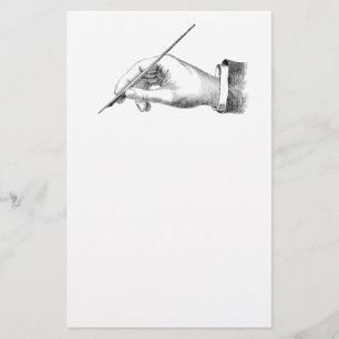 Papeterie Écriture vintage de main