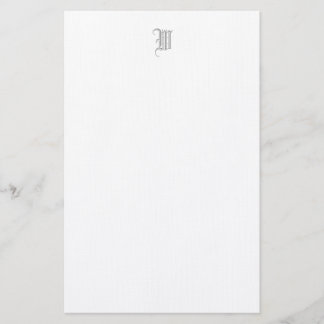 Papeterie Editable formelle de toile de monogramme