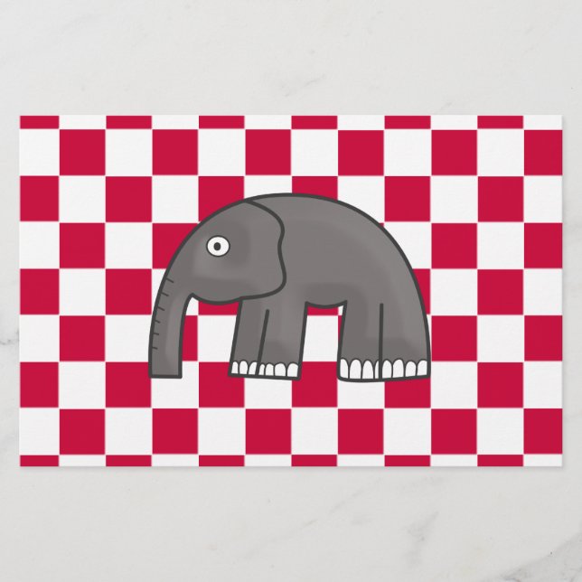 Papeterie éléphant (Devant)