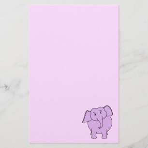 Papeterie Éléphant pourpre. Bande dessinée