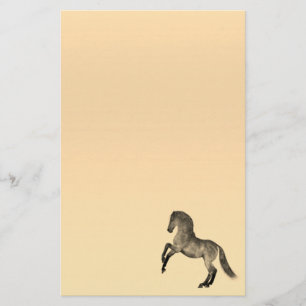 Papeterie Élevage Buckskin Horse Pastel Papier à lettres
