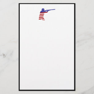 Papeterie Etats-Unis Fusillade patriotique