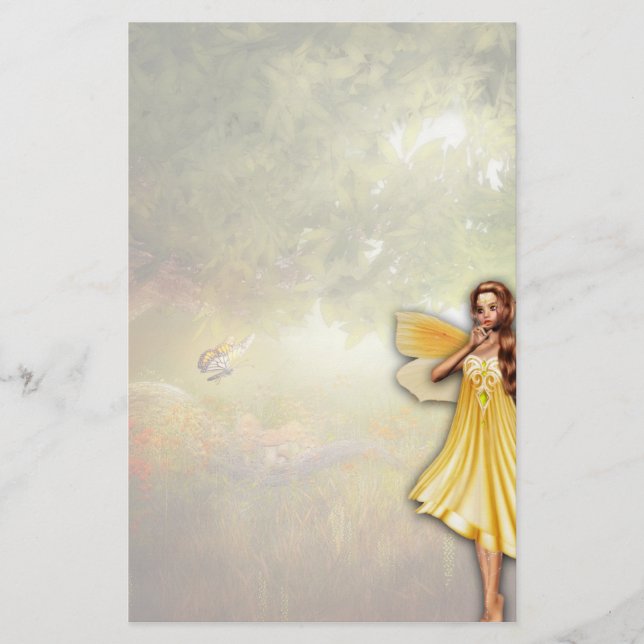 Papeterie féerique d'or (Devant)