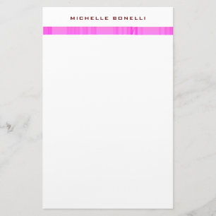 Papeterie Feminine professionnelle minimaliste moderne