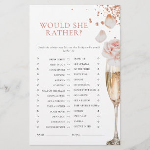 Papeterie Fête de mariage Petals & Prosecco Elle préférerait