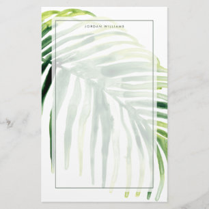 Papeterie Feuille de joyau tropical