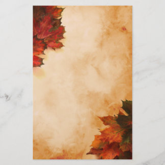 Papeterie Feuilles d'automne
