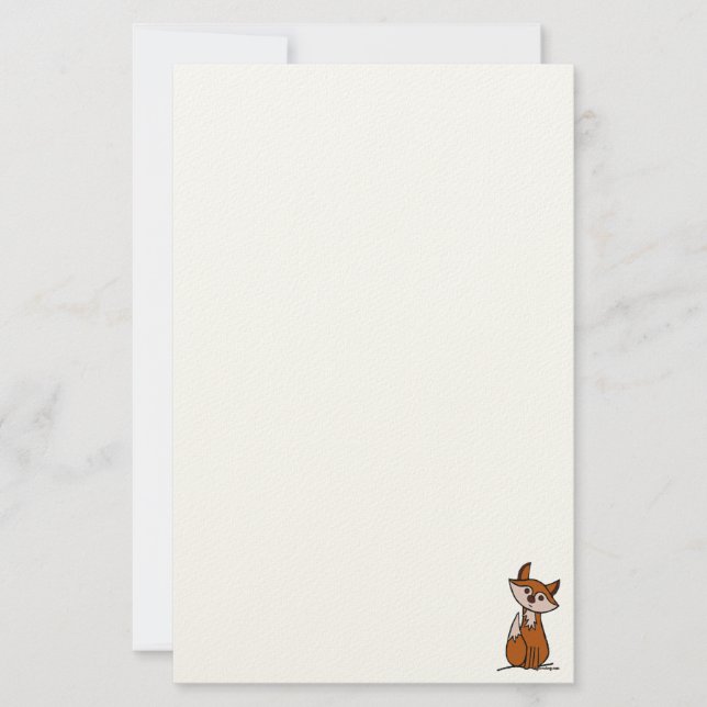Papeterie figdewdrops Fig the fox stationary (Devant)