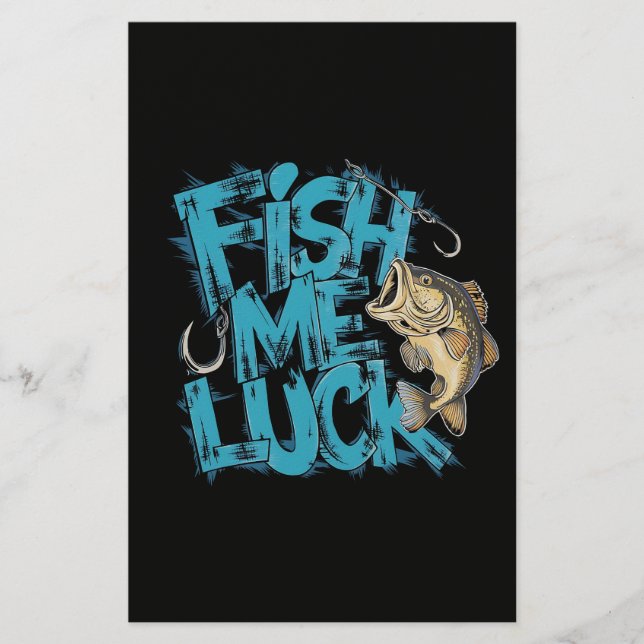 Papeterie Fish Me Luck Graffiti Bass Art (Devant)