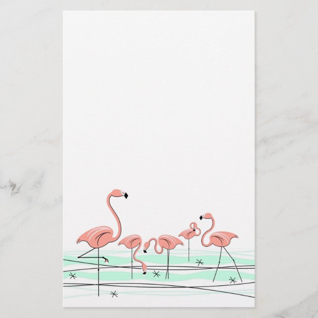 Papeterie Flamant rose Ocean Group (Devant)