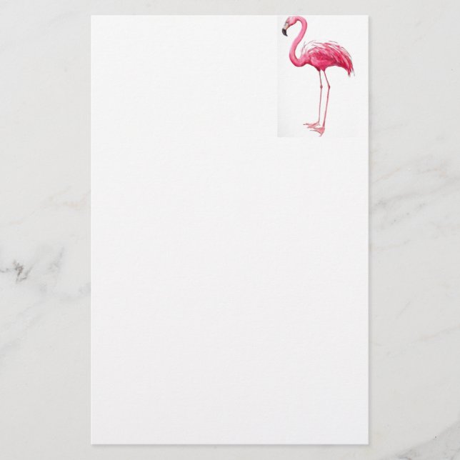 Papeterie Flamant rose rose (Devant)