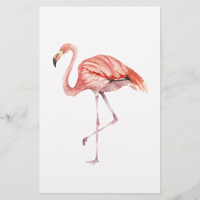 Papeterie Flamant rose rose (Devant)