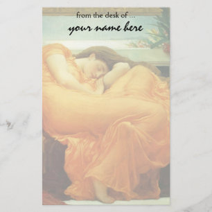 Papeterie Flaming June par Lord Frederic Leighton