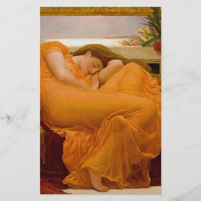 Papeterie Flamme Juin par Sir Frederic Leighton (Devant)
