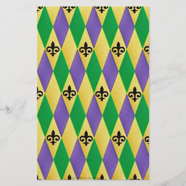 Papeterie Fleur de lis (Devant)