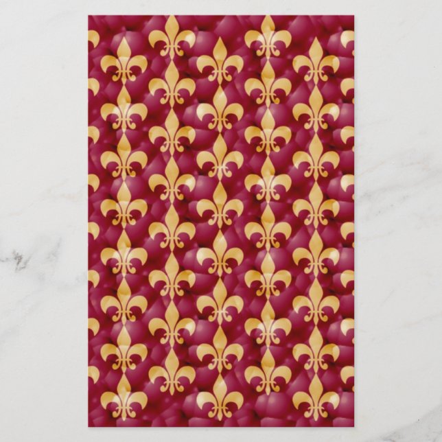 Papeterie Fleur de lis (Devant)