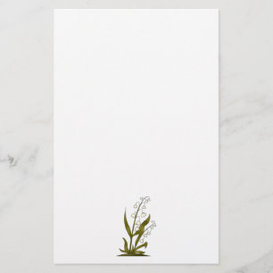 Papeterie Fleurs des insectes "n" · Le muguet