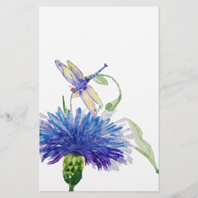 Papeterie Fleurs sauvages d'aquarelle (Devant)