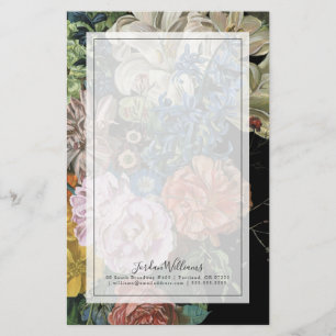 Papeterie Floral baroque - bouquet