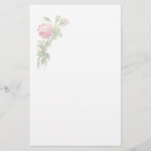 Papeterie florale vintage
