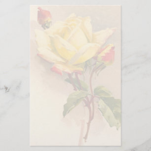 Papeterie florale vintage