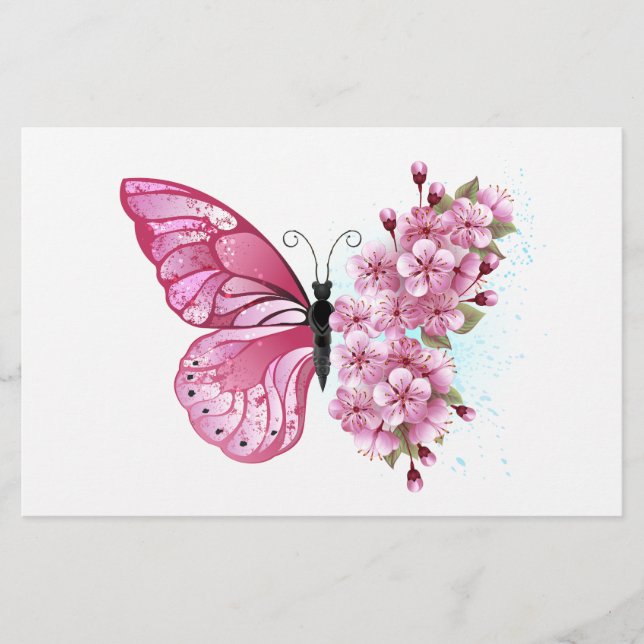 Papeterie Flower Butterfly (Devant)