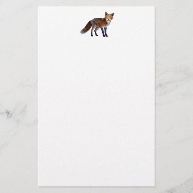Papeterie Fox rouge (Devant)