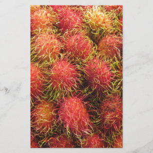Papeterie Fruits tropicaux Rambutan