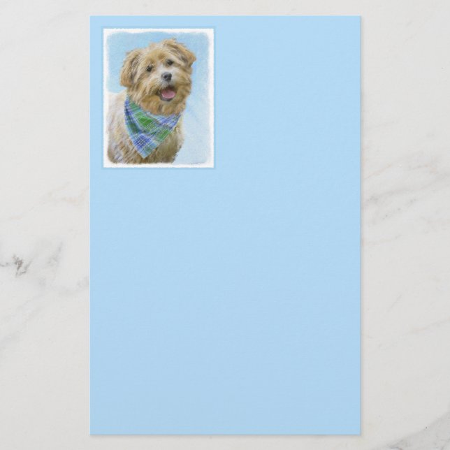 Papeterie Glen of Imaal Terrier Peinture - Art original Chie (Devant)