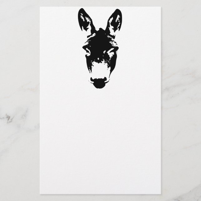 Papeterie Graffiti Style Donkey ou Mule Street Art Dessin (Devant)