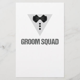 Papeterie Groom Squad
