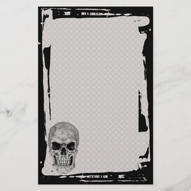 Papeterie grunge de Goth de barrière de maillon de (Devant)