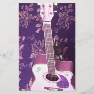 Papeterie Guitare vintage : Le rêve de style africain