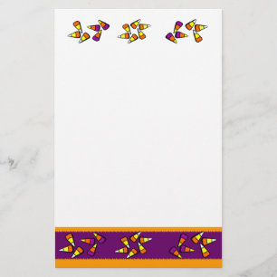 Papeterie Halloween Corn Corn Papier à lettres