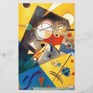 Papeterie Harmonie silencieuse de Kandinsky Art abstrait