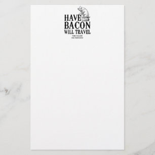Papeterie Have Bacon Will Travel