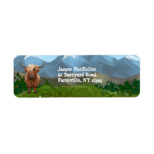 Papeterie Highland Cow